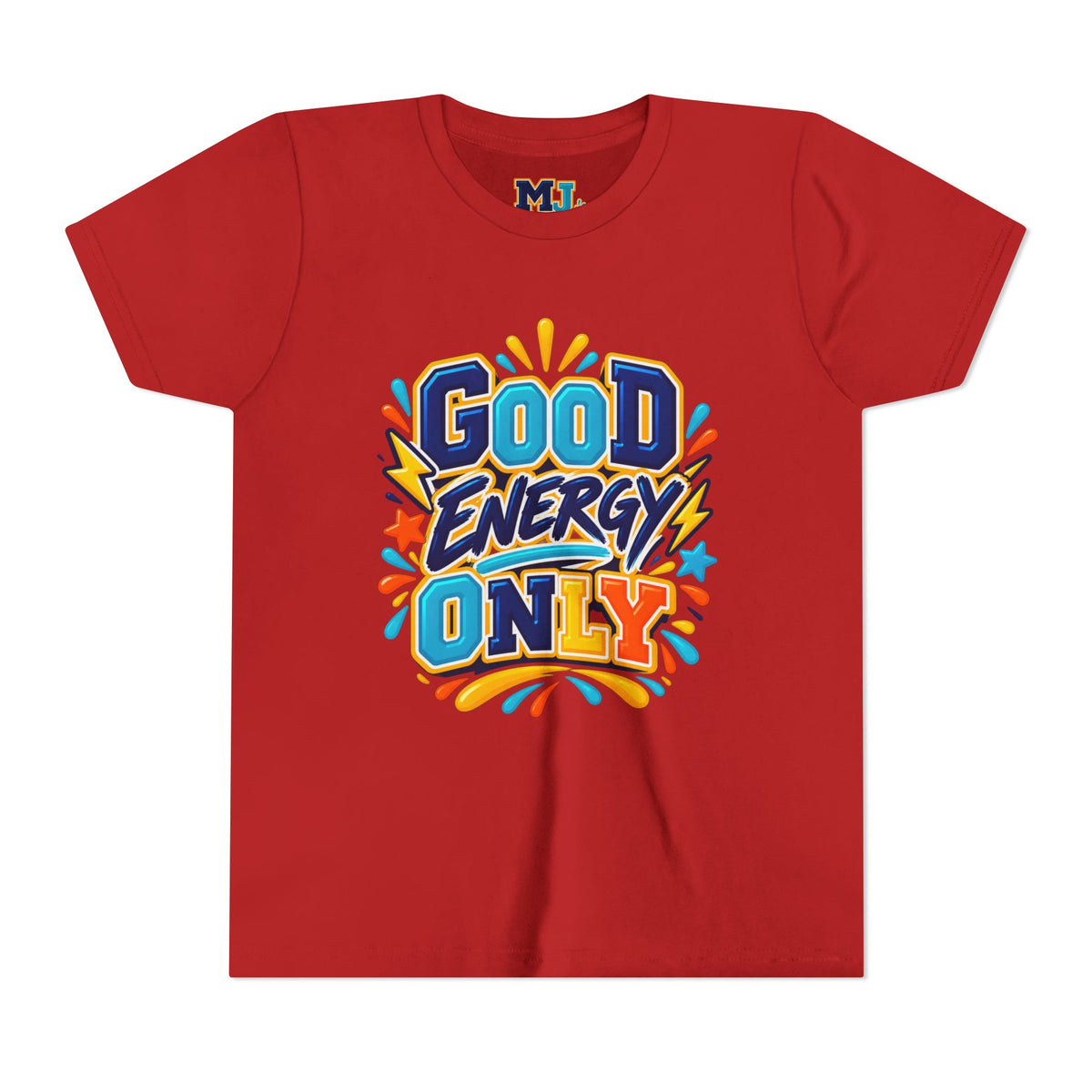 Youth Good Energy Only Graphic T-Shirt