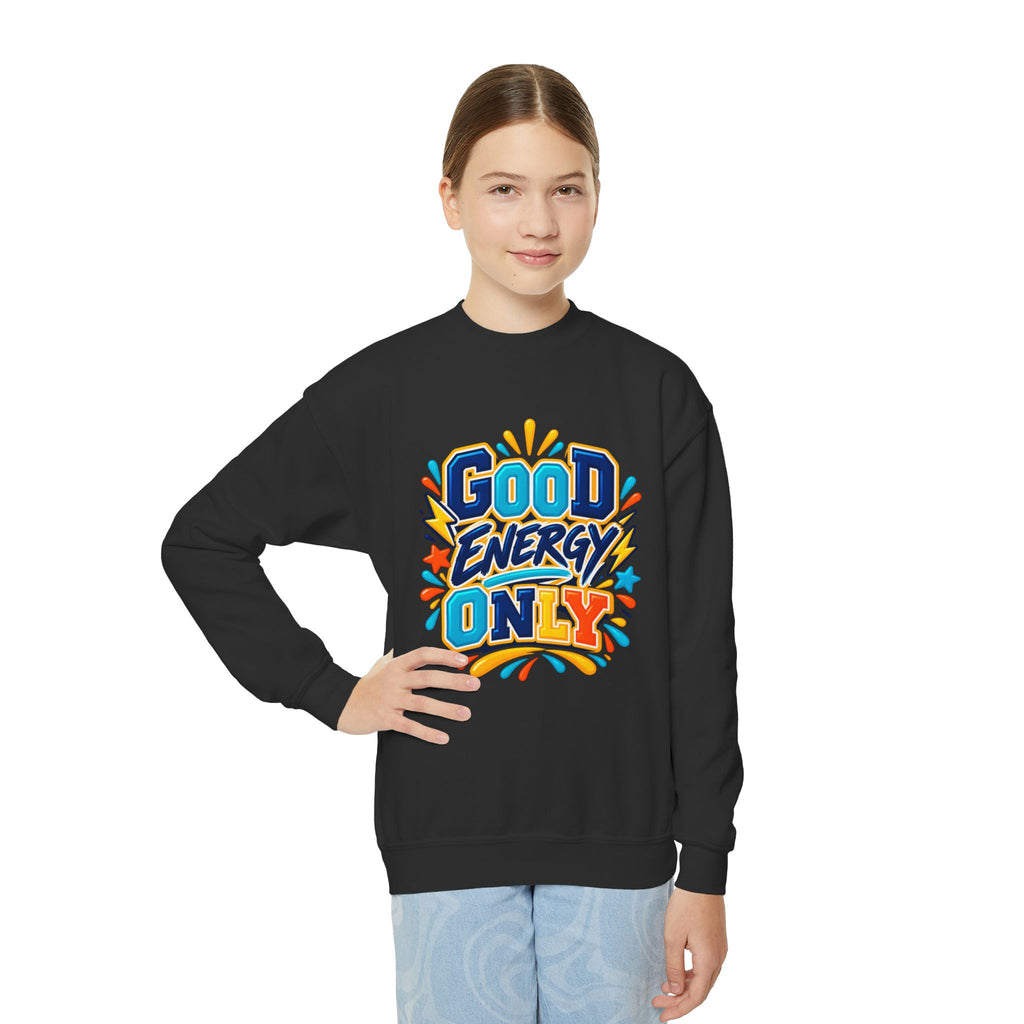 Good Energy Only Youth Crewneck Sweatshirt