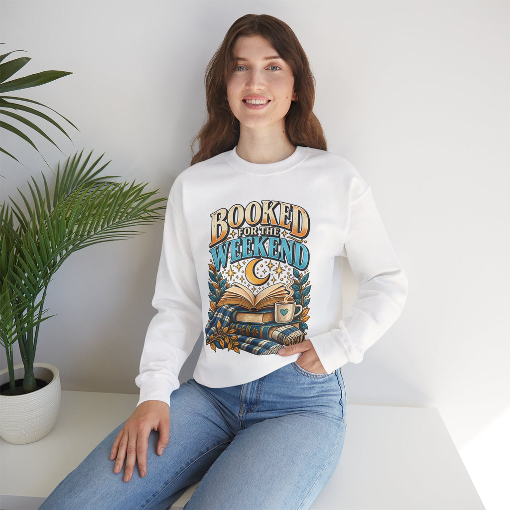 Booked for the Weekend Cozy Reading Sweatshirt
