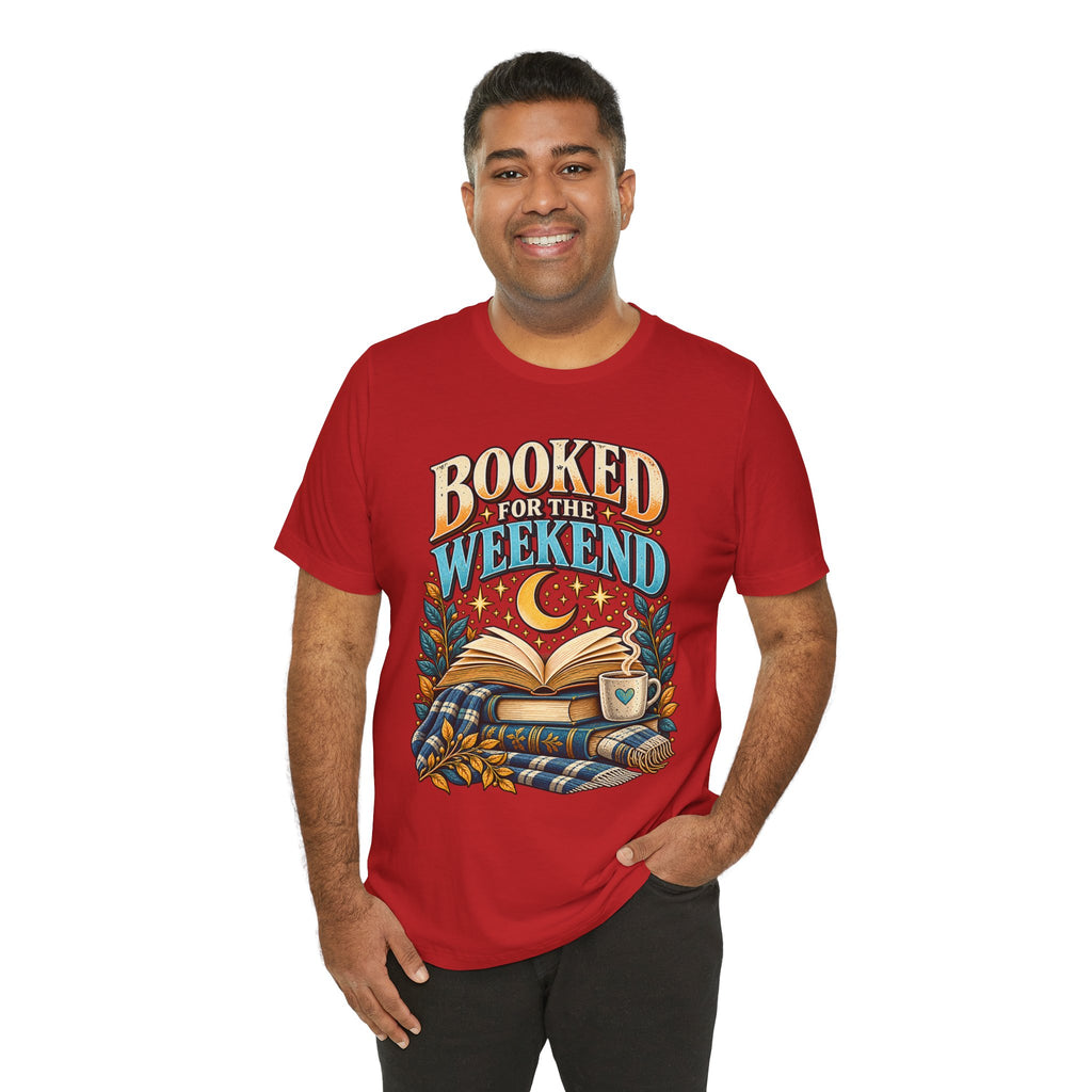Booked for the Weekend Book Lover T-Shirt