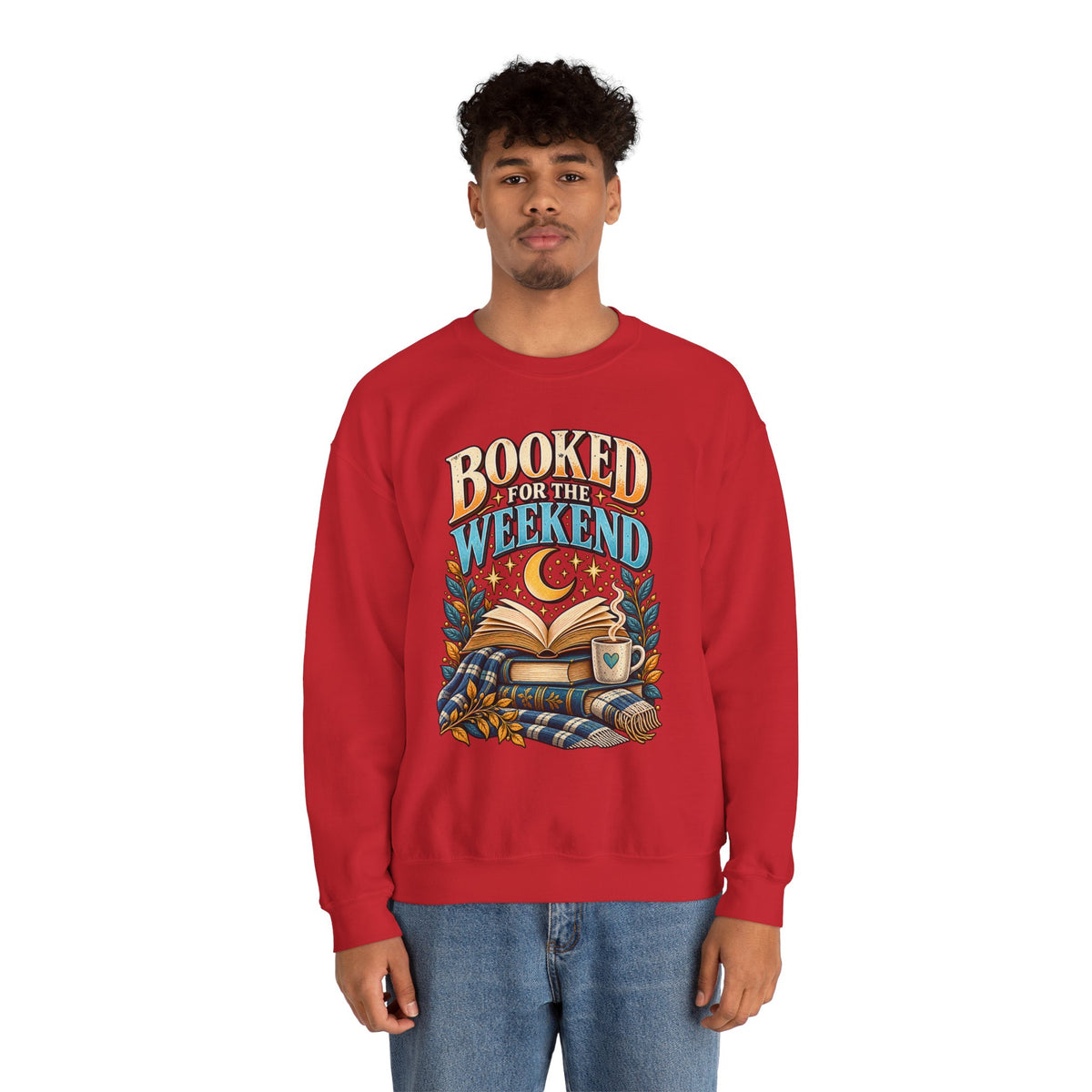 Booked for the Weekend Cozy Reading Sweatshirt