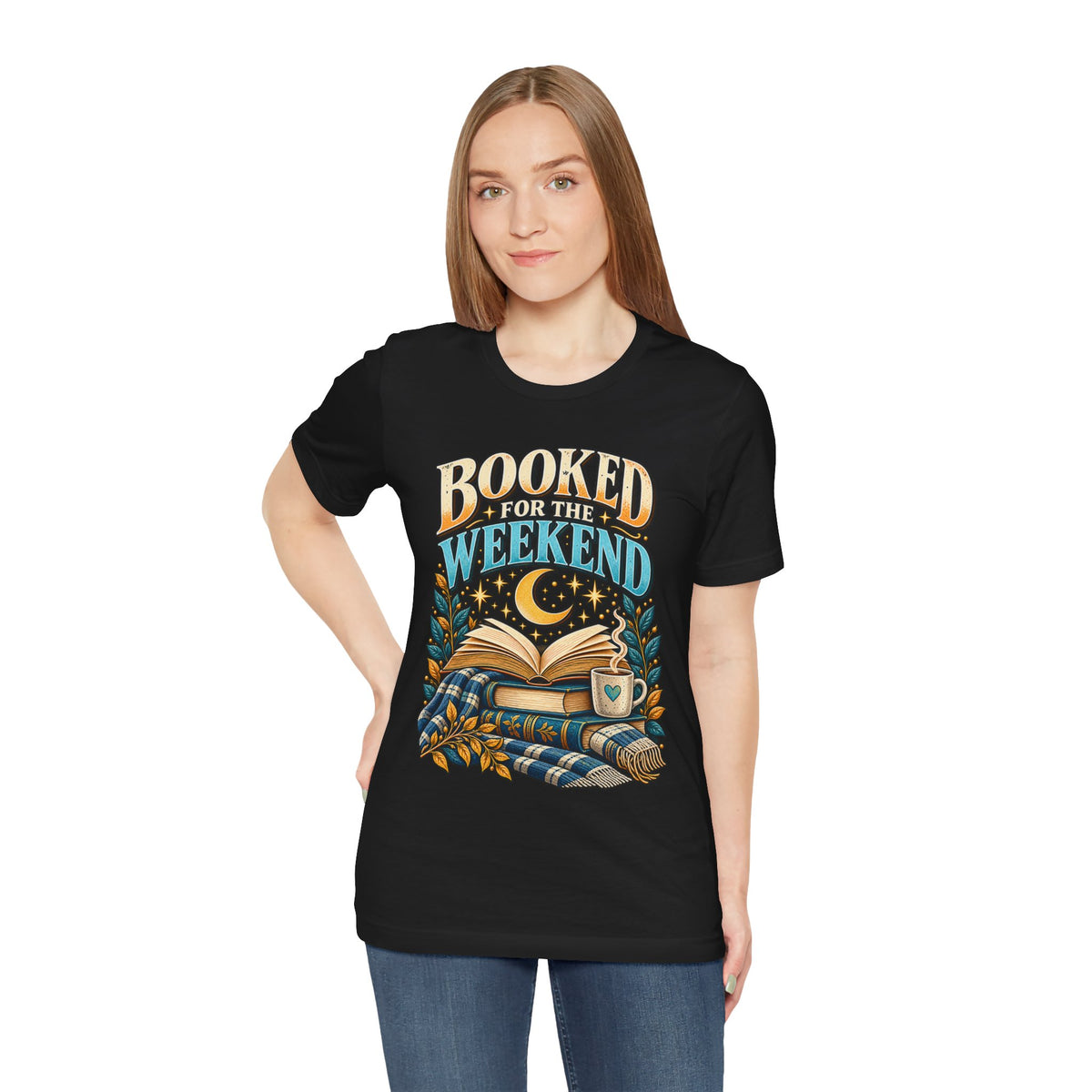 Booked for the Weekend Book Lover T-Shirt