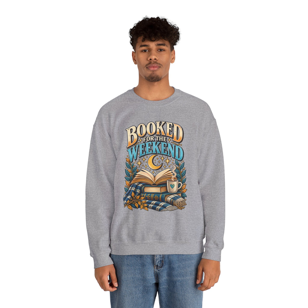 Booked for the Weekend Cozy Reading Sweatshirt