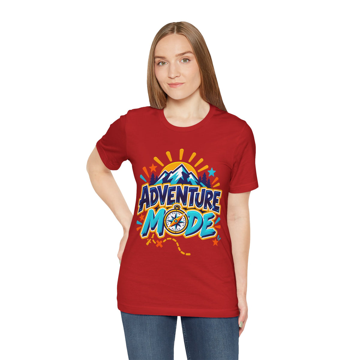 Adventure Mode Mountain Compass T-Shirt