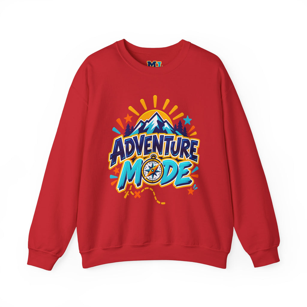 Adventure Mode Mountain Graphic Sweatshirt