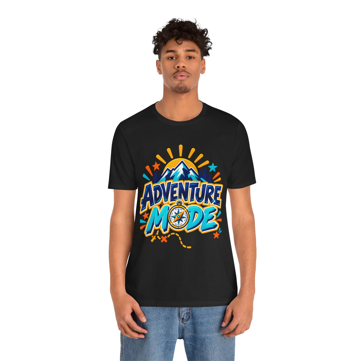 Adventure Mode Mountain Compass T-Shirt