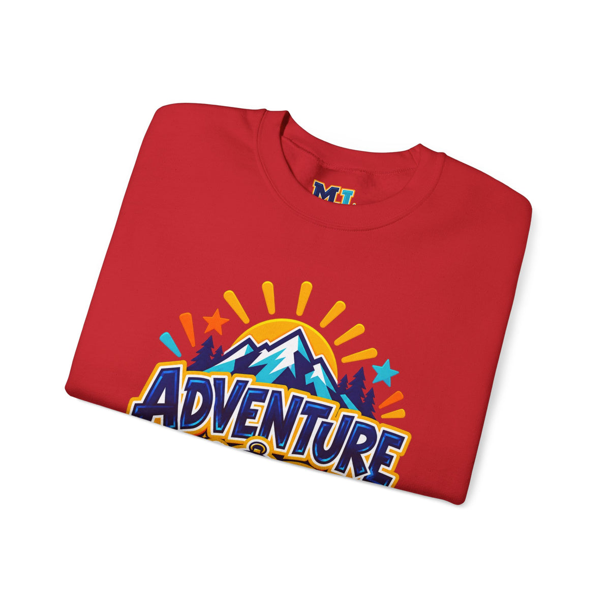 Adventure Mode Mountain Graphic Sweatshirt