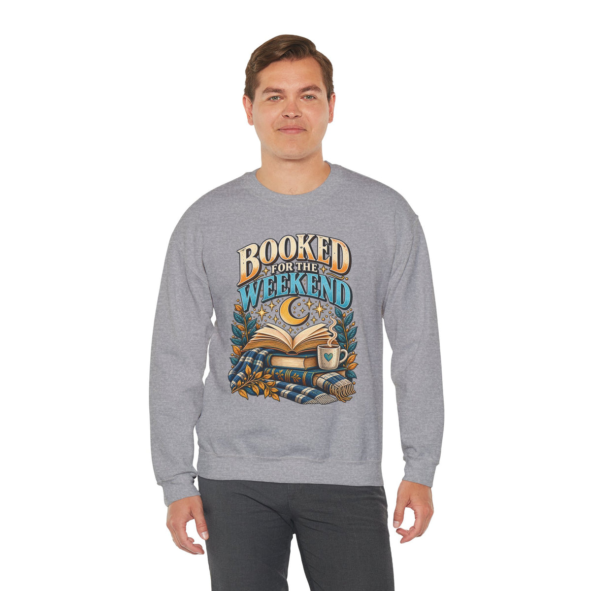 Booked for the Weekend Cozy Reading Sweatshirt