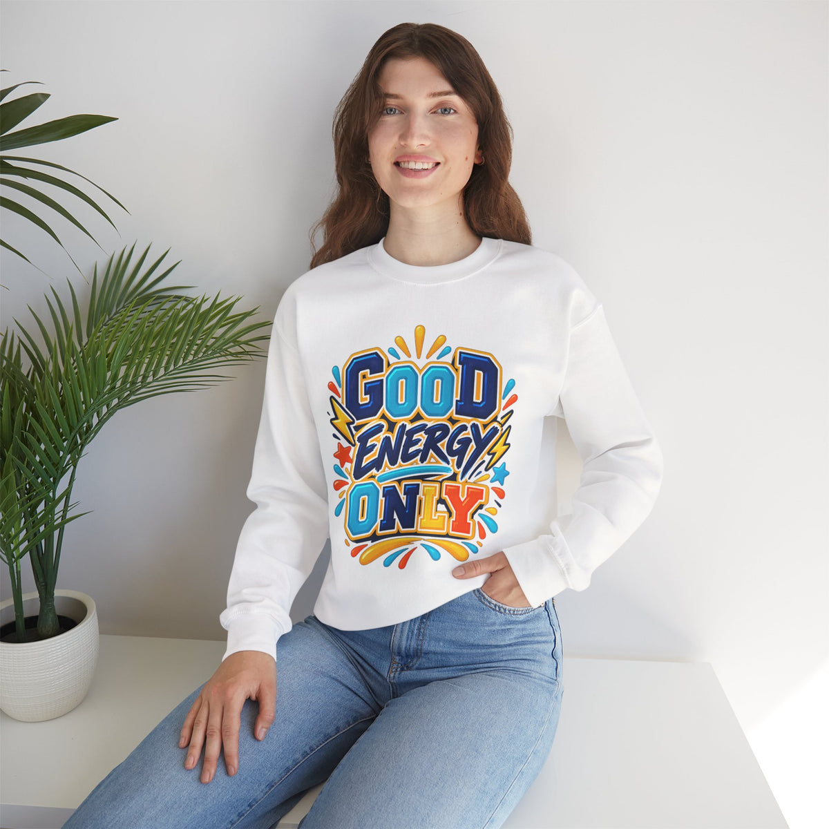 Good Energy Only Crewneck Sweatshirt