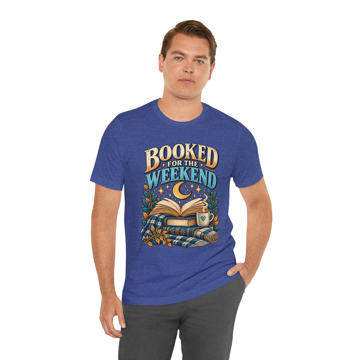 Booked for the Weekend Book Lover T-Shirt