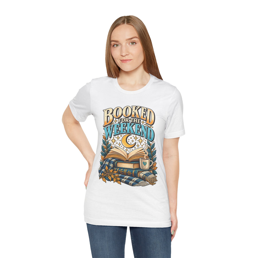 Booked for the Weekend Book Lover T-Shirt