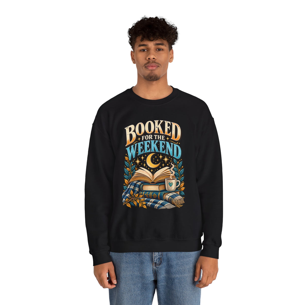 Booked for the Weekend Cozy Reading Sweatshirt