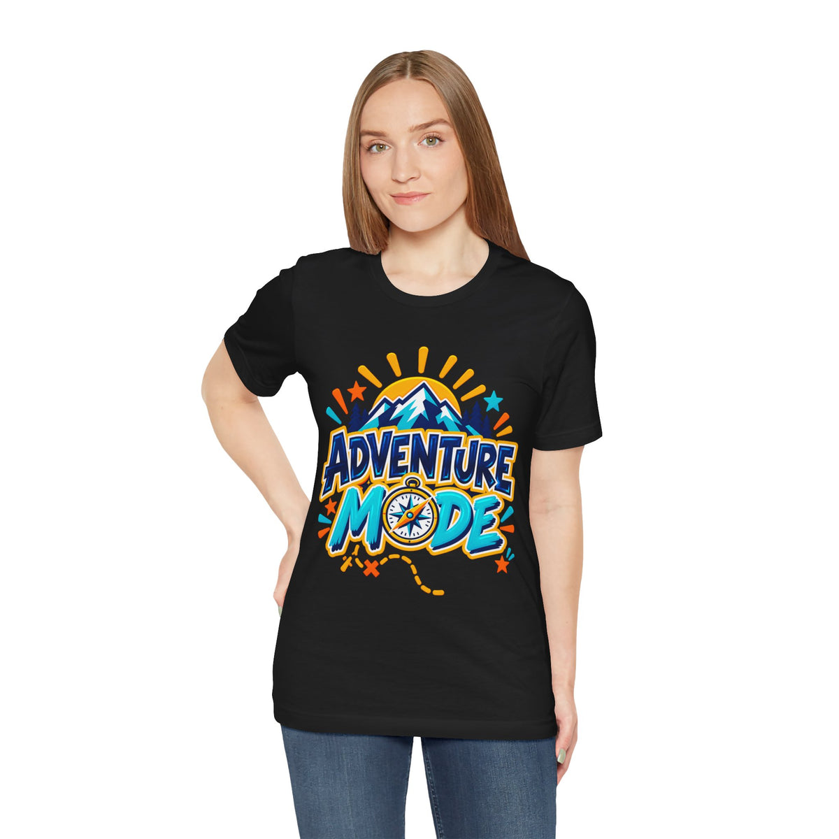 Adventure Mode Mountain Compass T-Shirt