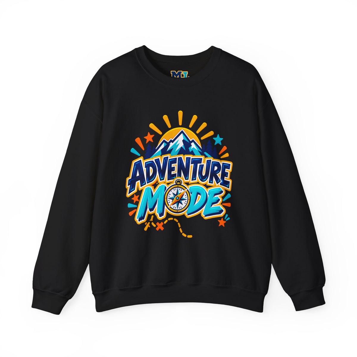 Adventure Mode Mountain Graphic Sweatshirt