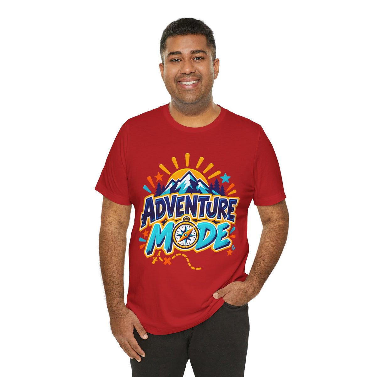 Adventure Mode Mountain Compass T-Shirt