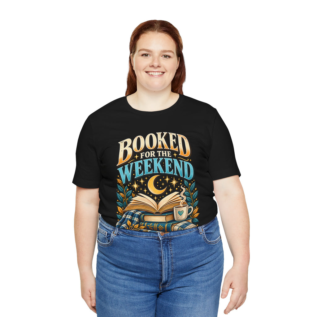 Booked for the Weekend Book Lover T-Shirt