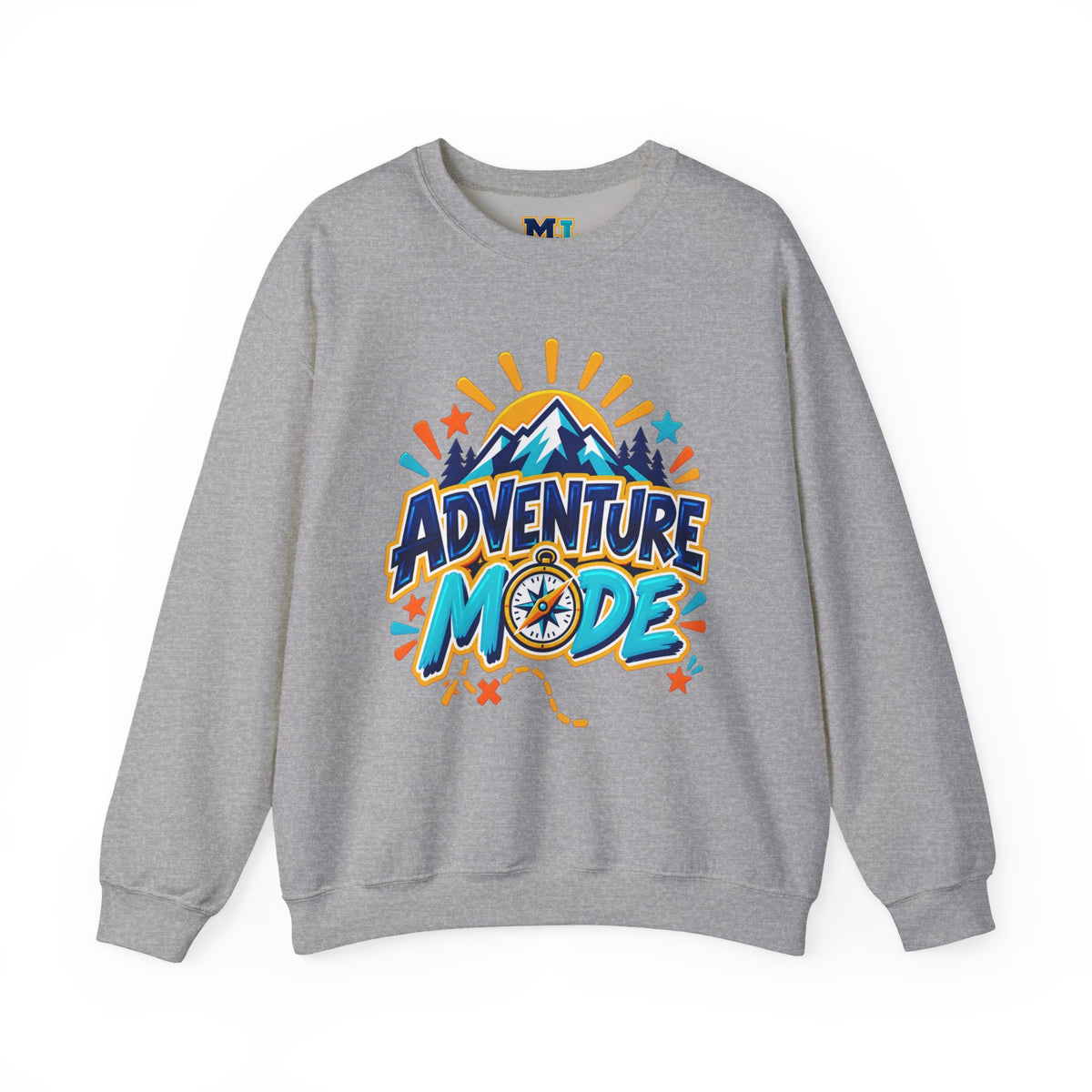 Adventure Mode Mountain Graphic Sweatshirt