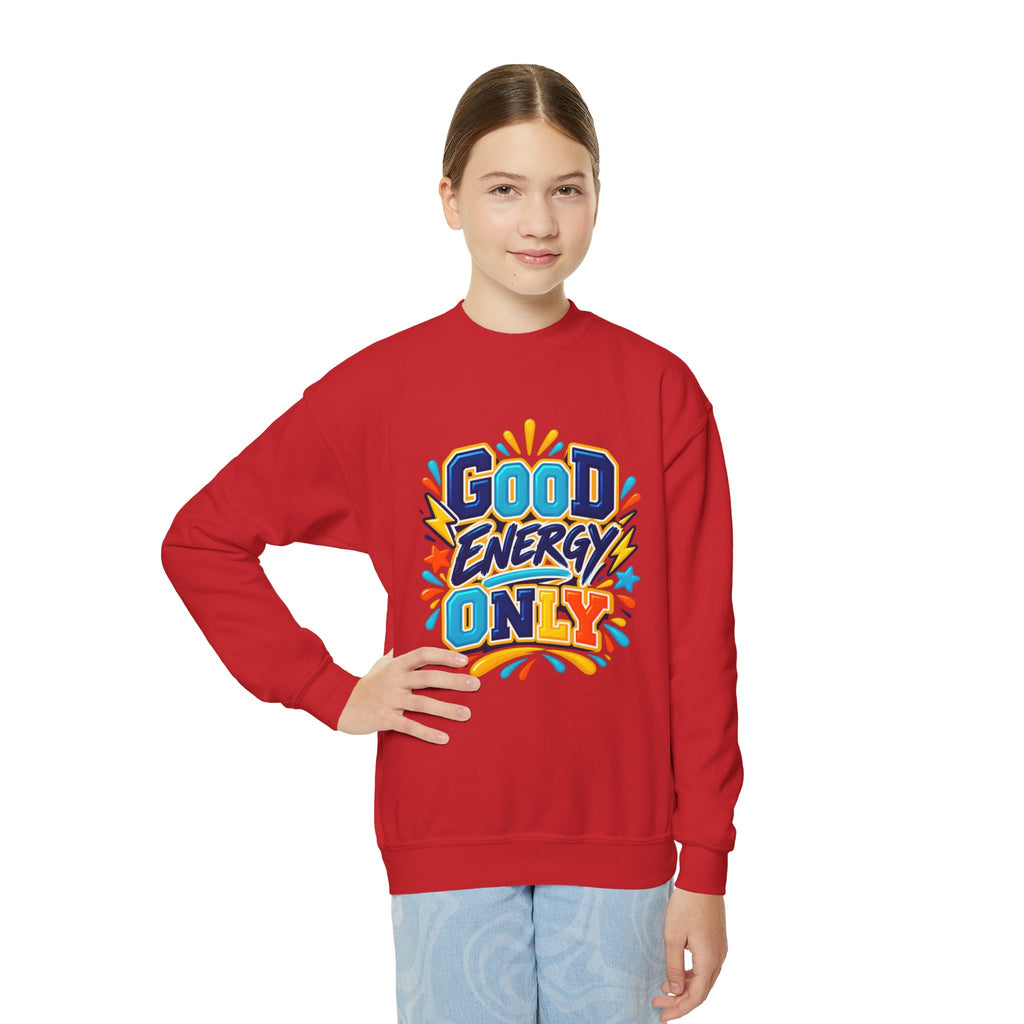Good Energy Only Youth Crewneck Sweatshirt