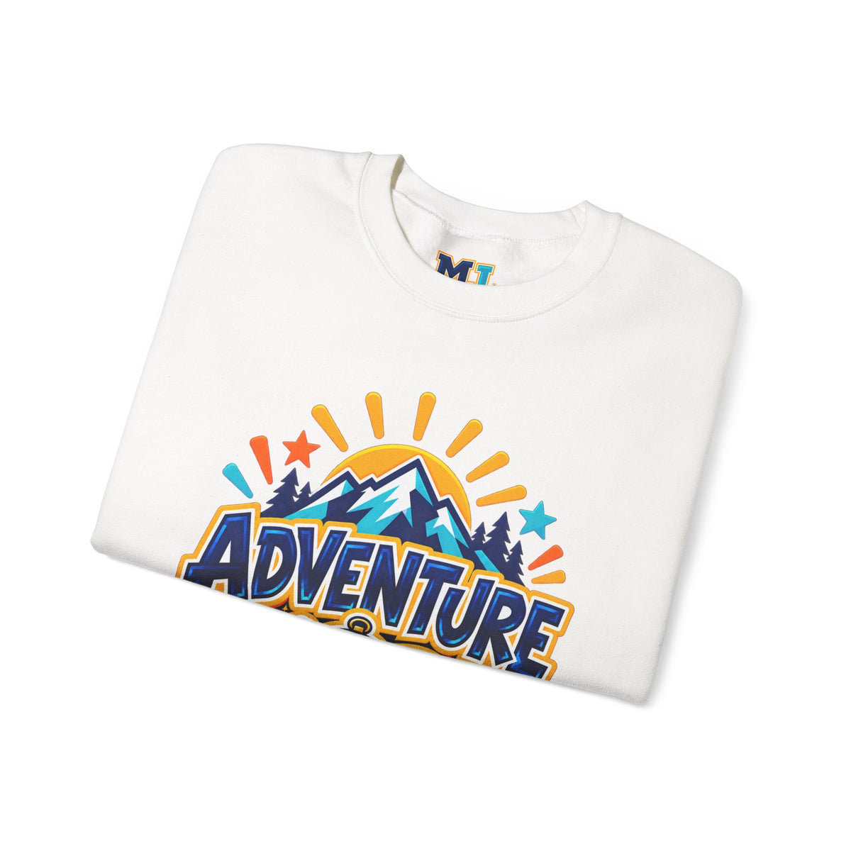 Adventure Mode Mountain Graphic Sweatshirt