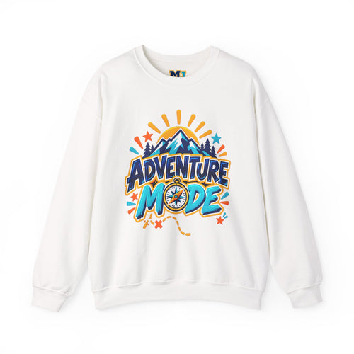 Adventure Mode Mountain Graphic Sweatshirt