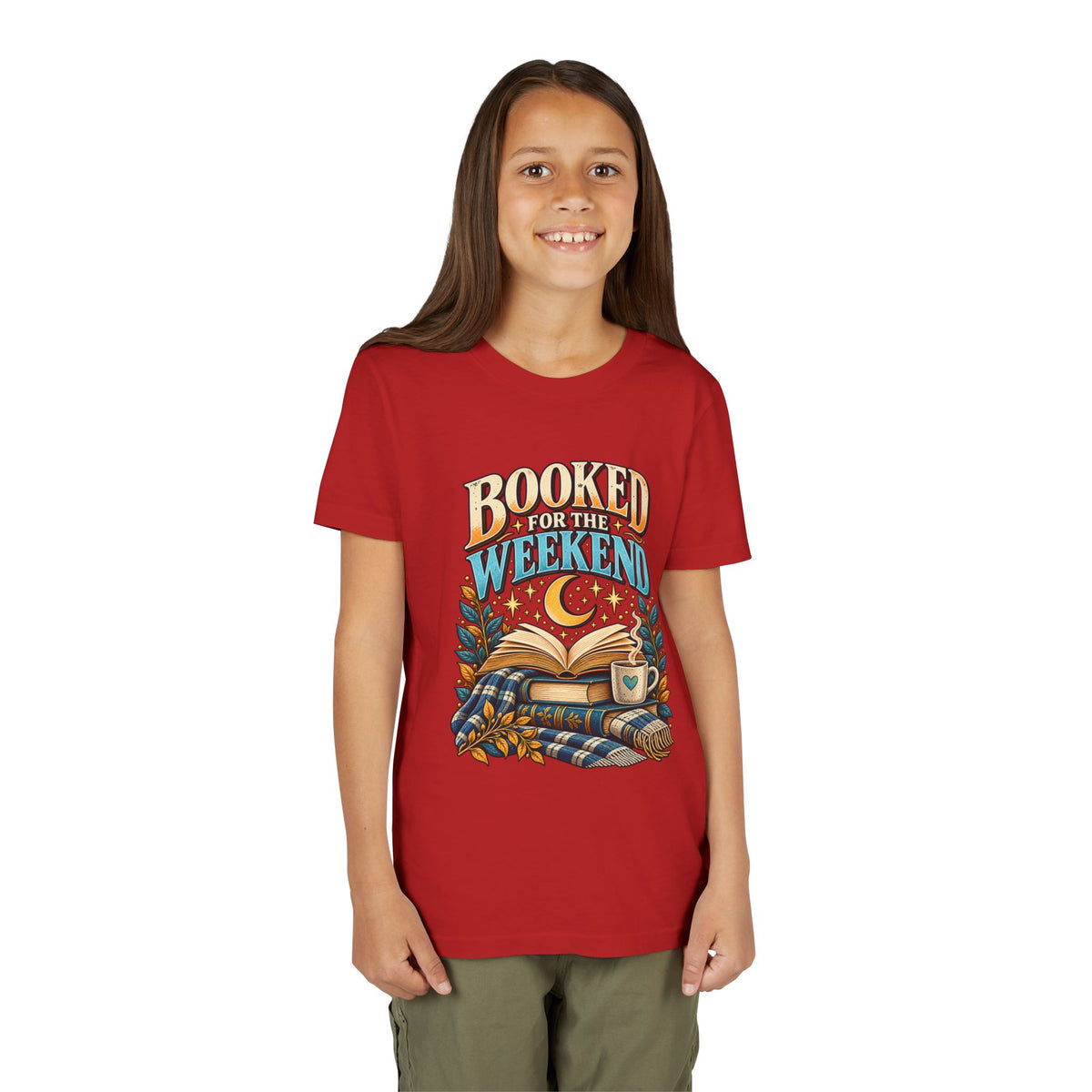Youth “Booked for the Weekend” Short Sleeve Tee