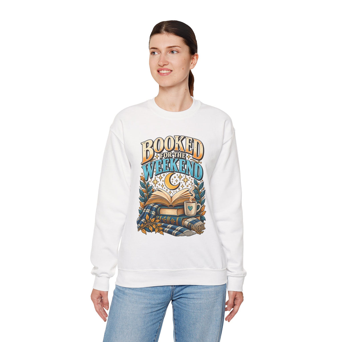 Booked for the Weekend Cozy Reading Sweatshirt