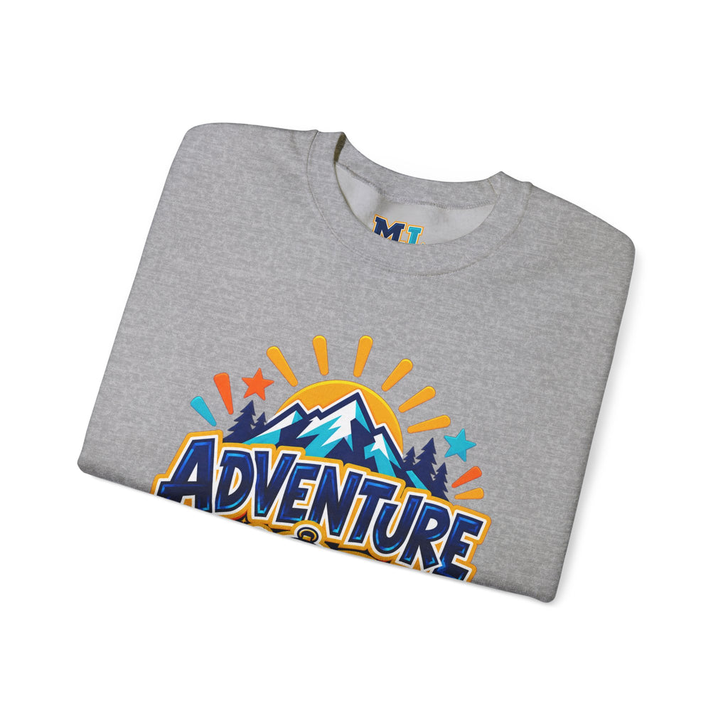 Adventure Mode Mountain Graphic Sweatshirt