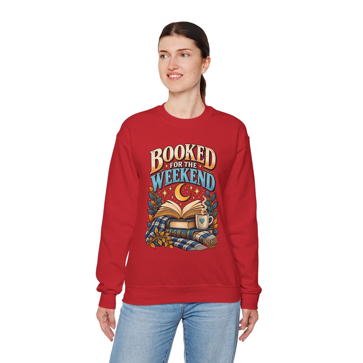 Booked for the Weekend Cozy Reading Sweatshirt