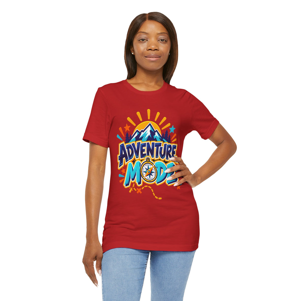 Adventure Mode Mountain Compass T-Shirt