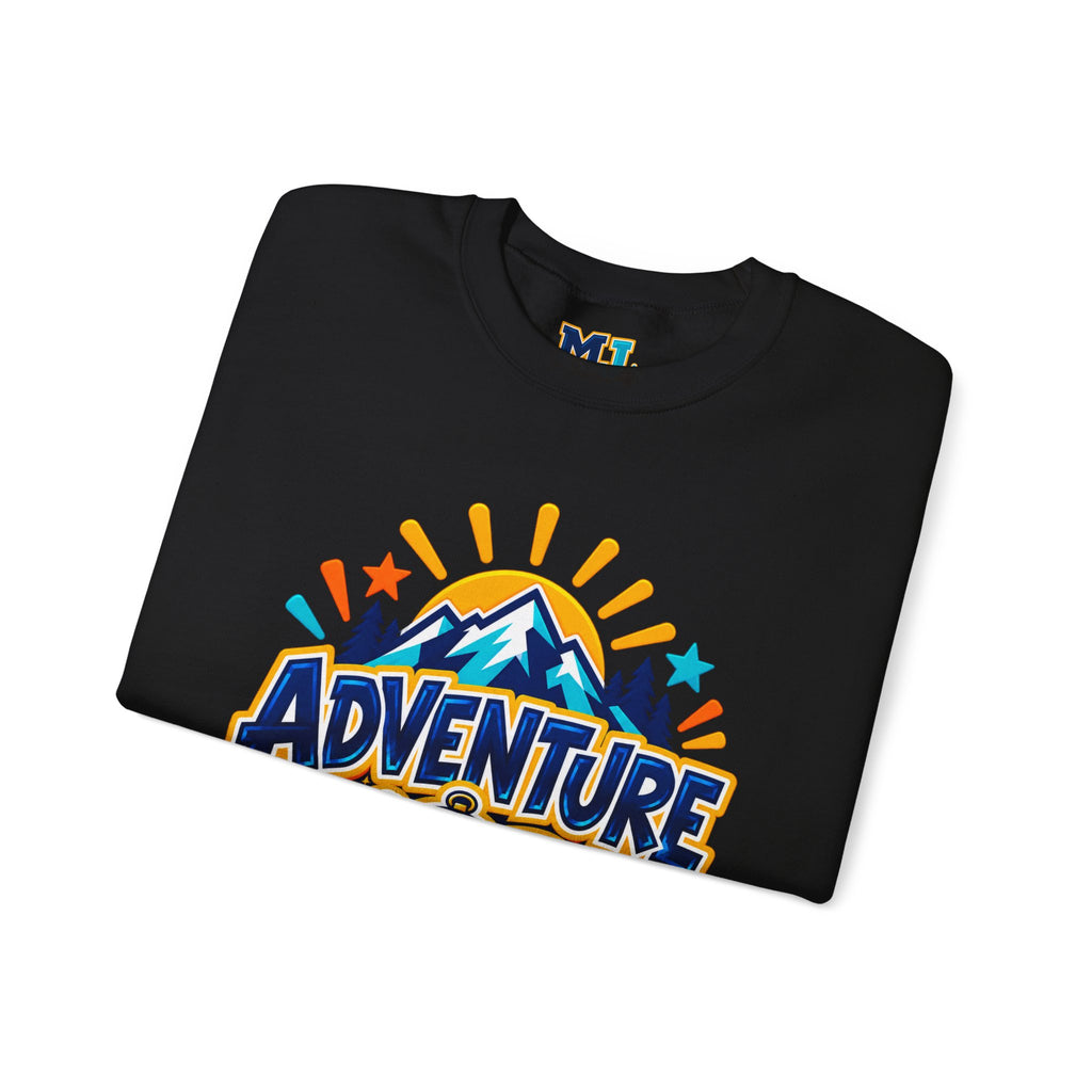 Adventure Mode Mountain Graphic Sweatshirt