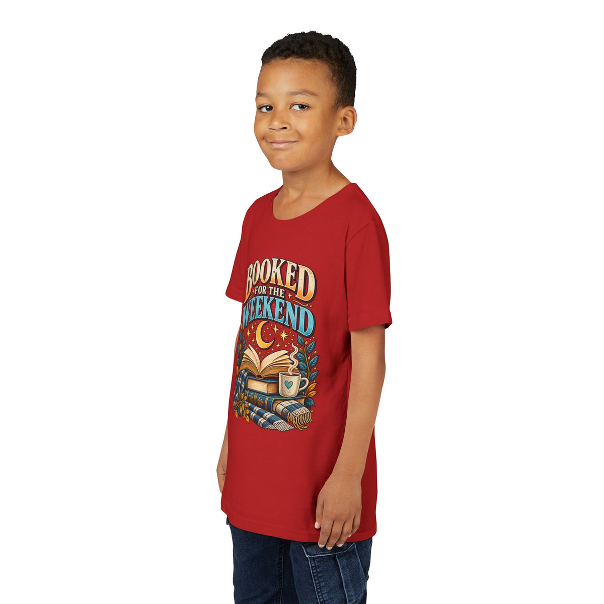 Youth “Booked for the Weekend” Short Sleeve Tee