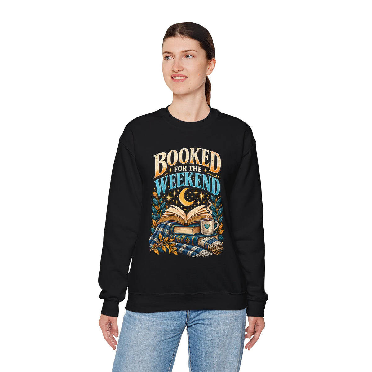 Booked for the Weekend Cozy Reading Sweatshirt