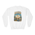 Youth Crewneck Sweatshirt – Booked for the Weekend Book Lover Design