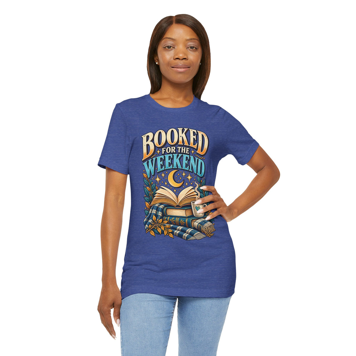 Booked for the Weekend Book Lover T-Shirt