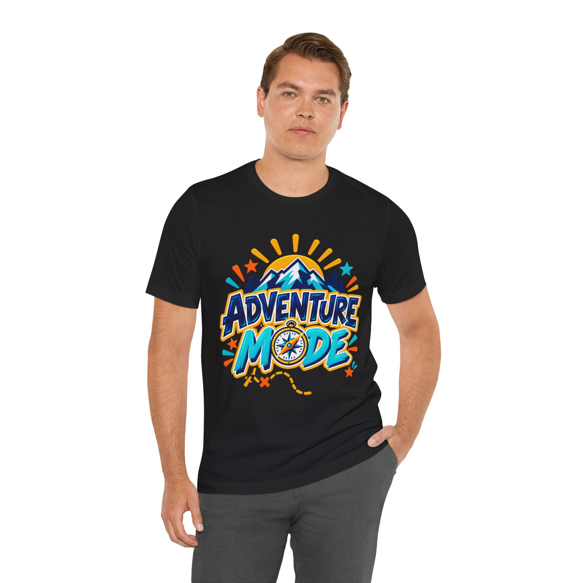 Adventure Mode Mountain Compass T-Shirt