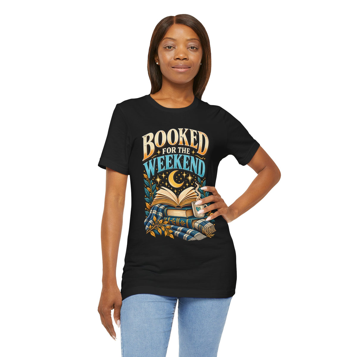 Booked for the Weekend Book Lover T-Shirt