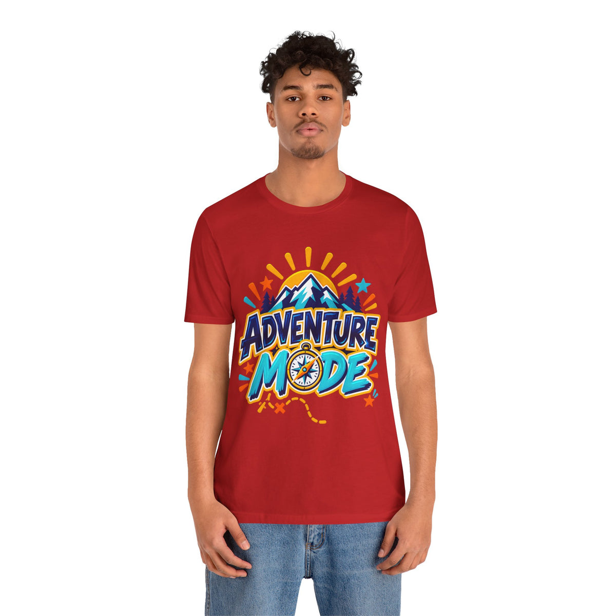 Adventure Mode Mountain Compass T-Shirt