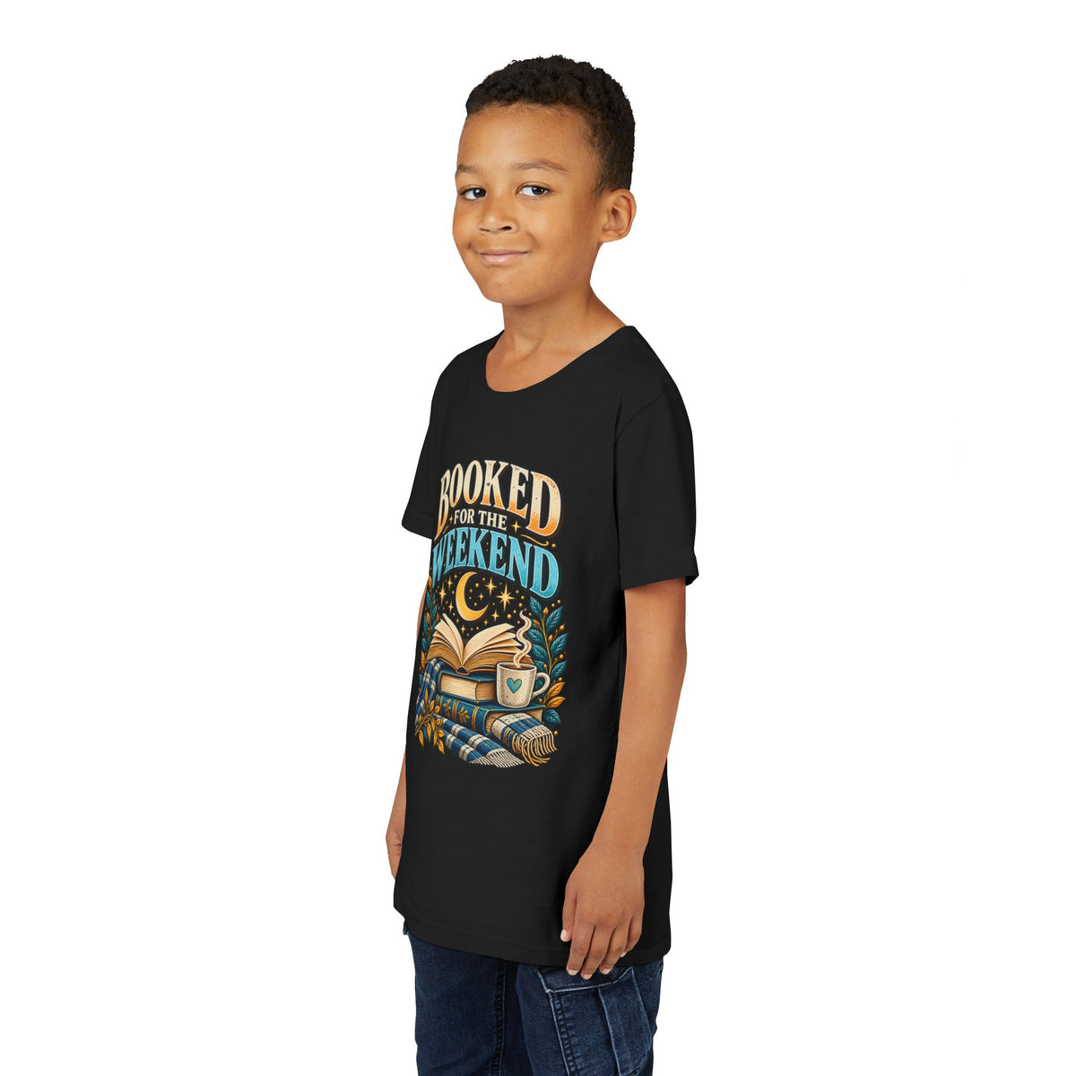 Youth “Booked for the Weekend” Short Sleeve Tee