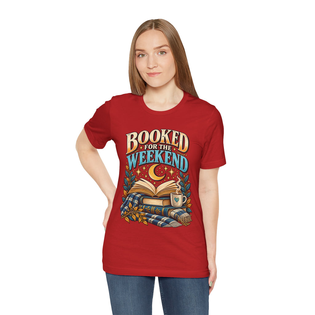 Booked for the Weekend Book Lover T-Shirt